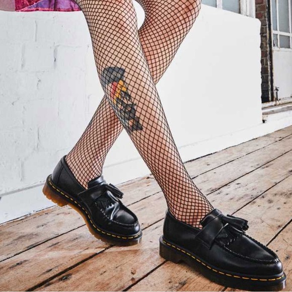 Adrian Yellow Stitch Leather Tassel Loafers - Picture 2 of 3